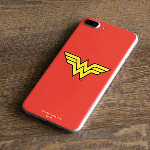 DC Comics Wonder Woman Classic Logo iPhone 8 Plus Skin